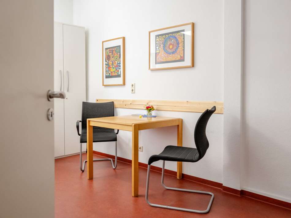 freundliche Empfangszimmer