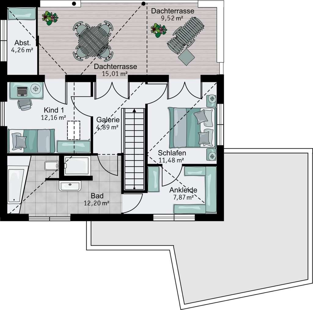 Immobilie in Neitersen - Ihr Haus, Ihr Design: Neubau-Villa schlüsselfertig bis auf die Beläge. - Bild 3