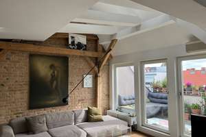 Sehr helle u sonnen-/lichtdurchflutete, ruhige 3-Zimmer Dachgeschoss-Wohnung mit Terrasse am Kudamm – Die vollständige Adresse der Immobilie erhältst du vom Anbieter., 10711 Halensee, Berlin – Vorschaubild 6