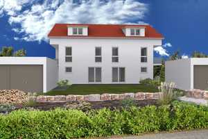 NEUBAU DHH mit 533qm Grundstück, Massivbau. Ruhige, charmante Villengegend Gartenstadt-Trudering – München – Vorschaubild 2