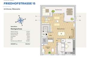 Wohnen über den Dächern - Traumhafte 3,5 - Zimmer Maisonettewohnung mit großer Dachterrasse! – Friedhofstraße 15, 40597 Benrath, Düsseldorf – Vorschaubild 35