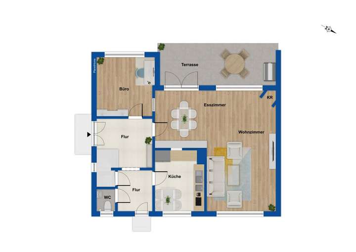 Grundriss Erdgeschoss