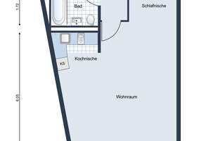 ++ Ruhige Stadtwohnung mit Blick auf den Fernsehturm - im Gerberviertel ++ – Die vollständige Adresse der Immobilie erhältst du vom Anbieter., 70178 Rathaus, Stuttgart – Vorschaubild 2