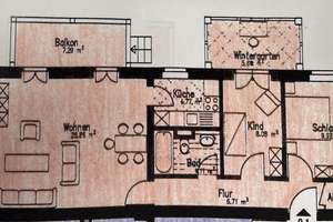 Bezugsfrei 3-Zimmer-Wohnung Balkon & Gartennutzung - direkt am Park Sanssouci - Energieklasse C – 14469 Brandenburger Vorstadt, Potsdam – Vorschaubild 15