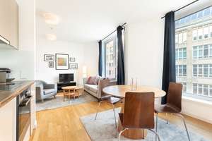 Chausseestraße: 2 Zimmer Neubauwohnung im "Living 108", 3. OG, gemeinschaftliche Dachterrasse, Lift – Chausseestr. 108, 10115 Mitte (Ortsteil), Berlin – Vorschaubild 9