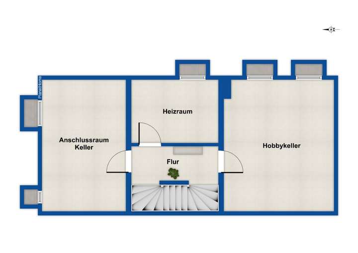 Grundriss Untergeschoss