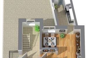 Wohnen in kleiner Einheit. Ruhig gelegene 3 Zimmer Wohnung – Die vollständige Adresse der Immobilie erhältst du vom Anbieter., 51373 Küppersteg, Leverkusen – Vorschaubild 4