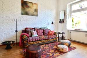 Liebhaberstück im Boho-Vintage-Style in begehrter Toplage - Rarität in denkmalgeschütztem Altbau – Waltherstraße 11, 80337 Am alten südlichen Friedhof, München – Vorschaubild 2