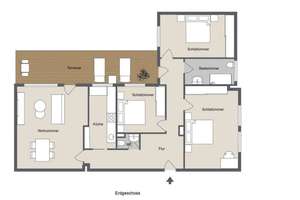 ** Moderne 4-Zimmer-Wohnung mit großer Terrasse zum Selbstbezug in Bestlage Dahlem ** – Königin-Luise-Str. 74, 14195 Dahlem, Berlin – Vorschaubild 9