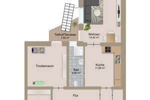 Charmantes 4-Familienhaus mit vielseitigem Potenzial in attraktiver Karlsruher Wohnlage. – Die vollständige Adresse der Immobilie erhältst du vom Anbieter., 76187 Nordweststadt, Karlsruhe – Vorschaubild 15