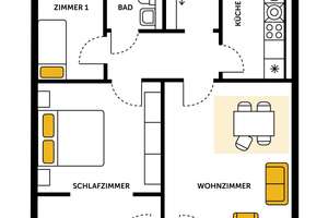 Wohnen über den Dächern von Fallersleben: Helle 3-Zimmer-Wohnung mit Balkon und Aufzug – Mozartstr. 16, 38442 Fallersleben, Wolfsburg – Vorschaubild 11