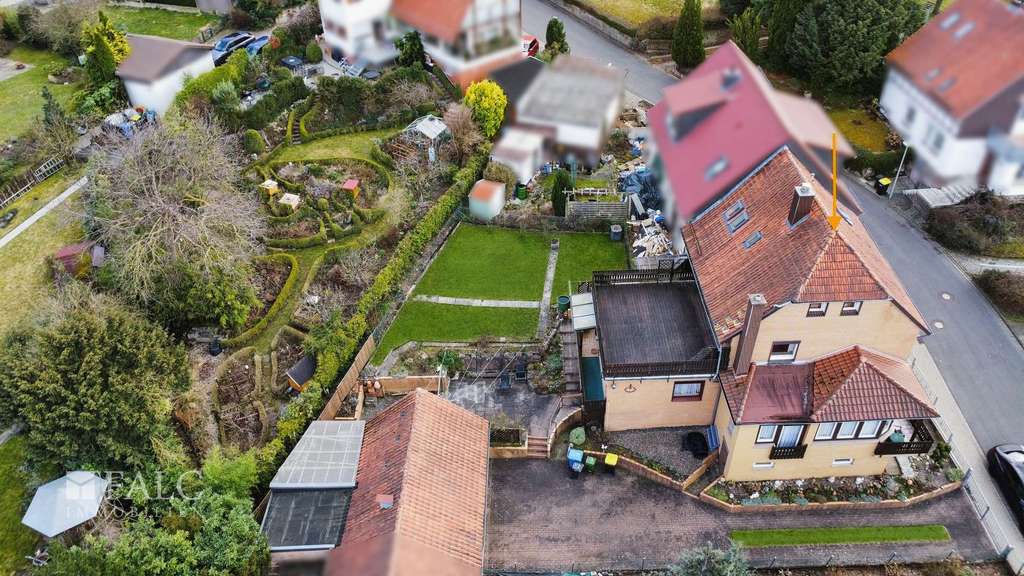 Immobilie in Bovenden - ***Blick auf die Burg Plesse - Haus mit Doppelgarage und üppiger Terrasse in Eddigehausen*** - Bild 4