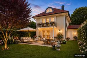 Hochwertiges Einfamilienhaus mit schönem Garten in begehrter Lage von Laim