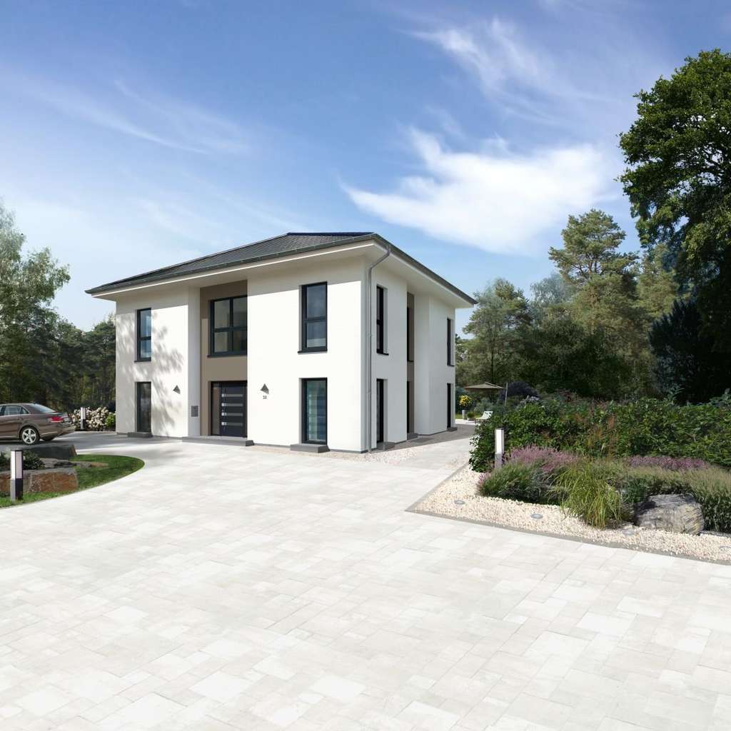 Immobilie in Faßberg - Bauen mit Fabian Knapp Firma allkauf : Stadtvilla City Villa 1 - Klassische Eleganz und moderner Woh - Bild 0