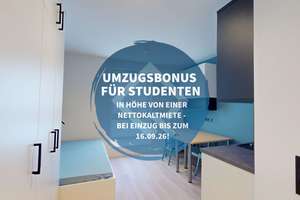 1 Monat mietrfrei! Modern Living im Quartillion Wiesbaden – möbliertes Studentenapartment – Im Rad 15, 65197 Rheingauviertel / Hollerborn, Wiesbaden – Vorschaubild 1