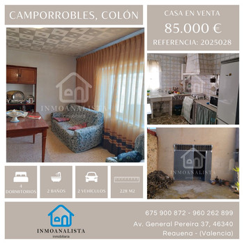 2025028 Haus in der Calle Colón 32, Camporrobles