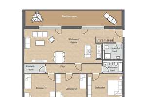 EXKLUSIVE 4-ZIMMER-WOHNUNG IM NEUBAU AM BINNENHAFEN – Theodor-Yorck-Straße 13, 21079 Harburg (Ortsteil), Hamburg – Vorschaubild 7