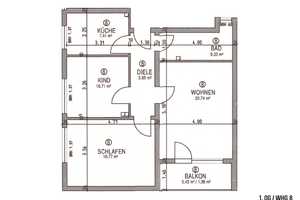 KERNSANIERTE Wohnung mit TOP Ausstattung und Balkon – Helmstraße 19, 45359 Essen – Vorschaubild 2