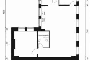 2 Zimmer Wohnung - Loft – Hüxstraße 22-24, 23552 Innenstadt, Lübeck – Vorschaubild 5
