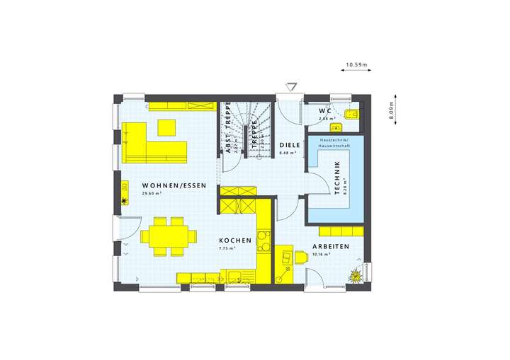 Grundriss EG
