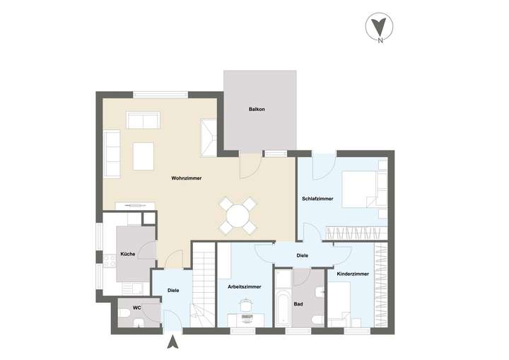 Grundriss Erdgeschoss