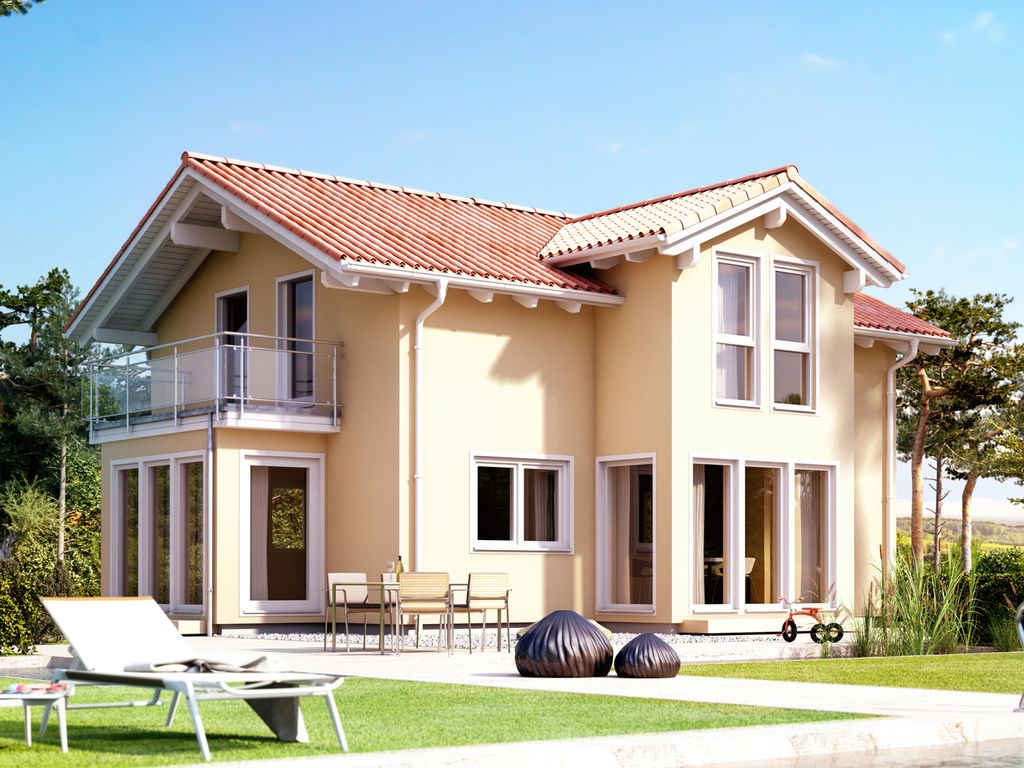EVOLUTION 122 V4 – Einfamilienhaus im mediterranen Stil mit ... EVOLUTION 122 V4 – Einfamilienhaus im mediterranen Stil mit ...