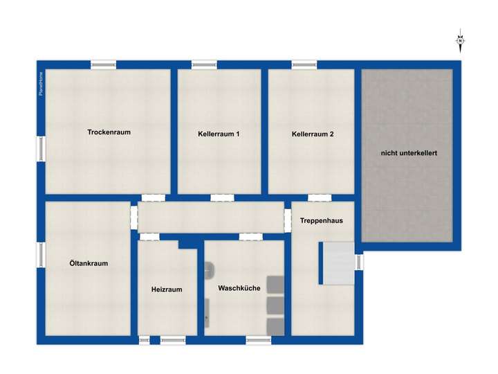 Grundriss Kellergeschoss