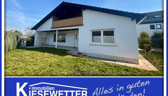 Bild von Nierstein: Unterkellerter Bungalow mit Garten und Garage in ruhiger Anliegerstrasse (360° Rundgang)