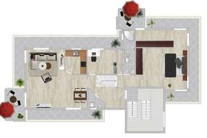TOP moderne 3-Zimmer-Eigentumswohnung im Penthousestil mit Tiefgaragenstellplatz – Die vollständige Adresse der Immobilie erhältst du vom Anbieter., 42555 Langenberg, Velbert – Vorschaubild 13