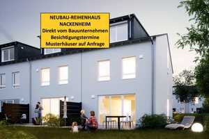 DAS LETZTE REIHENHAUS IN NACKENHEIM - NEUBAU - STEIN AUF STEIN - MASSIV GEBAUT – Mainz-Bingen (Kreis) – Vorschaubild 1