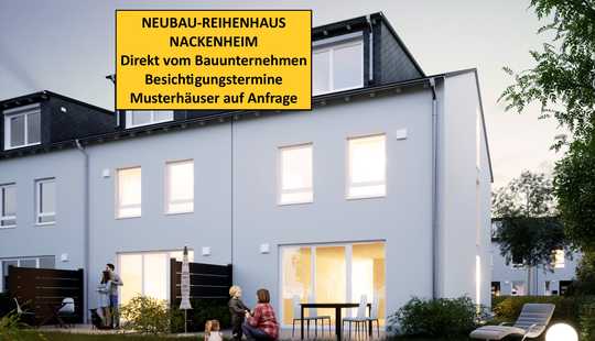 Bild von DAS LETZTE REIHENHAUS IN NACKENHEIM - NEUBAU - STEIN AUF STEIN - MASSIV GEBAUT