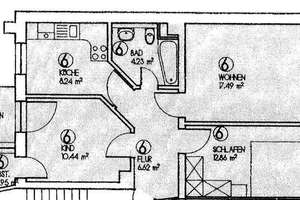 Bodenbelag nach Ihrem Wunsch! Tolle 2 Raumwohnung mit Balkon in Gablenz! – Kantstraße 71, 9126 Gablenz, Chemnitz – Vorschaubild 17