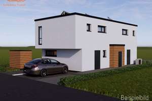 Wohnst du noch oder lebst du schon? - Neubau KfW-55-Doppelhaushälfte mit Stellplatz in Burgberg – Die vollständige Adresse der Immobilie erhältst du vom Anbieter., 89537 Giengen an der Brenz – Vorschaubild 1