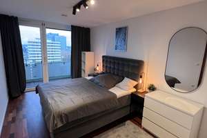 Voll möblierte 2-Zimmer-Wohnung im 14. OG mit Panorama-Balkon in Schwabing – Die vollständige Adresse der Immobilie erhältst du vom Anbieter., 80804 Am Luitpoldpark, München – Vorschaubild 13