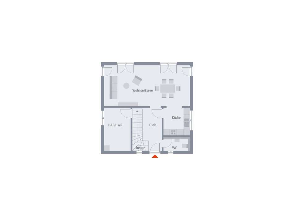 Grundriss Erdgeschoss