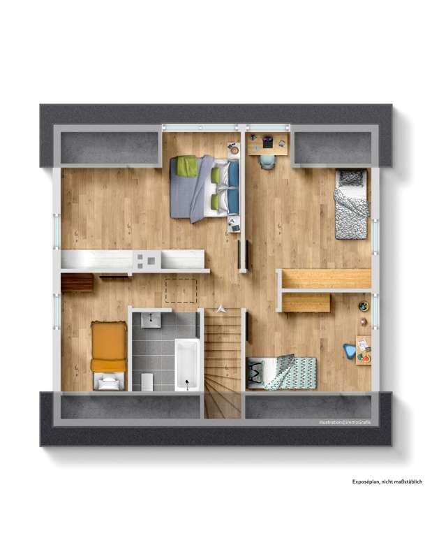 Grundriss Dachgeschoss