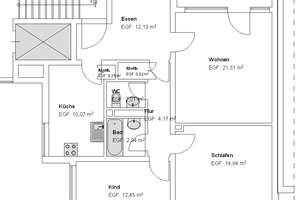 Tolle 3 ZKB mit Balkon am Osterberg! – Am Osterberg 17, 34128 Jungfernkopf, Kassel – Vorschaubild 2