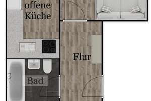 Praktische 2 Raum Wohnung mit Balkon und offener Küche nahe der Uniklinik ab sofort zu vermieten – Arnold-Zweig-Straße 37, 39120 Leipziger Straße, Magdeburg – Vorschaubild 21