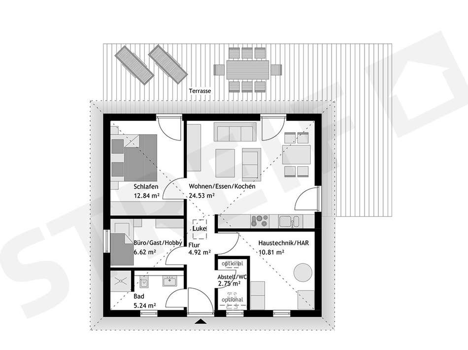 Grundriss Erdgeschoss