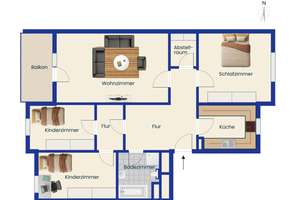 Erstbezug nach Modernisierung - Attraktive 4-Zimmer-Wohnung mit Balkon in Hamburg-Ottensen – Die vollständige Adresse der Immobilie erhältst du vom Anbieter., 22763 Ottensen, Hamburg – Vorschaubild 8