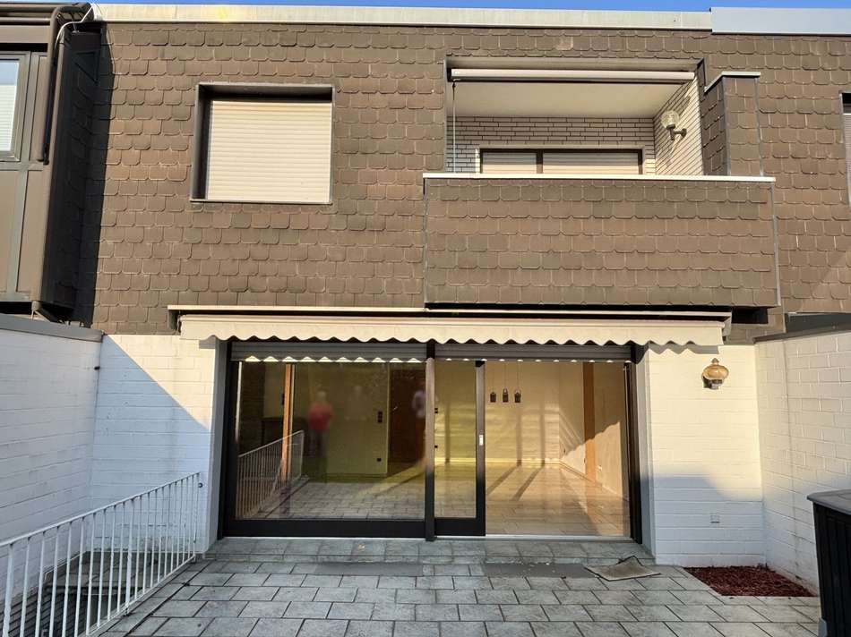 Rückansicht Garten