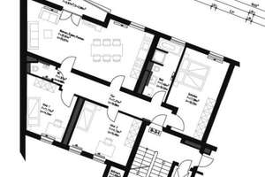 Moderne 4 Zimmer-Wohnung inkl. Einbauküche und Balkon im Zentrum von Augsburg – Beethovenstraße 9, 86150 Bahnhofs-, Bismarckviertel, Augsburg – Vorschaubild 11