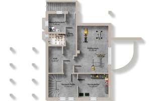 Gepflegtes Familienhaus mit Weitblick, Kamin und sonnigem Garten in Dresden-Lockwitz – Die vollständige Adresse der Immobilie erhältst du vom Anbieter., 1257 Lockwitz, Dresden – Vorschaubild 10