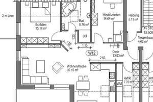 OLDENBURG | OSTERNBURG - Moderne Dachgeschosswohnung in toller Lage! – Die vollständige Adresse der Immobilie erhältst du vom Anbieter., 26135 Drielaker Moor, Oldenburg (Oldenburg) – Vorschaubild 26