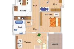 Geräumige 3-Zimmer-Wohnung mit Weitblick! – Erich-Kästner-Str. 48, 58710 Menden (Sauerland) – Vorschaubild 8