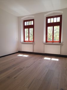Ruhige 3 Raumwohnung in Muldenradwegnähe mit Einbauküche und Balkon