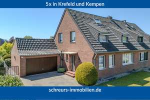 DHH mit großem Süd-West-Grundstück und Doppelgarage in gewachsener zentraler Lage in Hüls