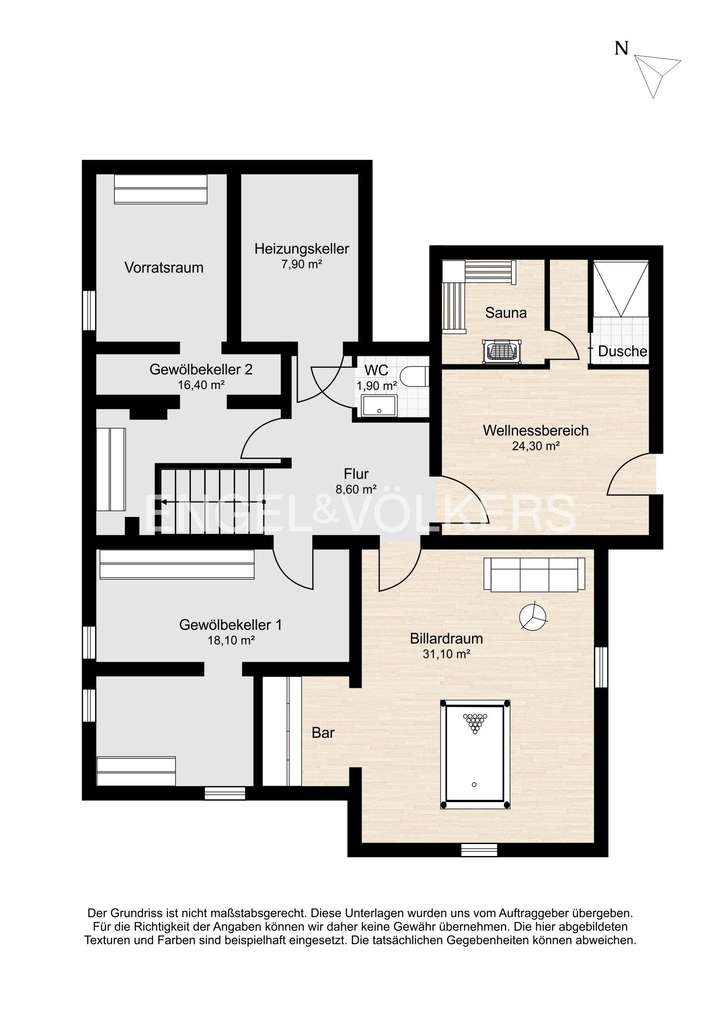 Grundriss - Kellergeschoss