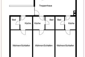 Einmalige Gelegenheit  **Boardinghouse, Gastraum und 2 separate Wohnungen** – Die vollständige Adresse der Immobilie erhältst du vom Anbieter., 64293 Mitte, Darmstadt – Vorschaubild 10