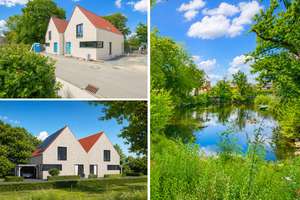 Zwei exklusive Neubau-Doppelhaushälften mit familienfreundlichem Wohnkonzept & Privatteich